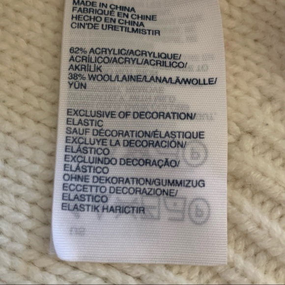 Tommy Hilfiger Cable Knit Wool Blend Sweater - Picture 6 of 11